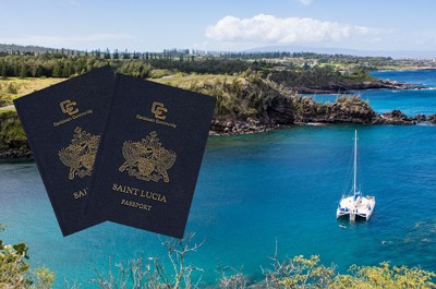 St Lucia passport by investment. Buy second passport